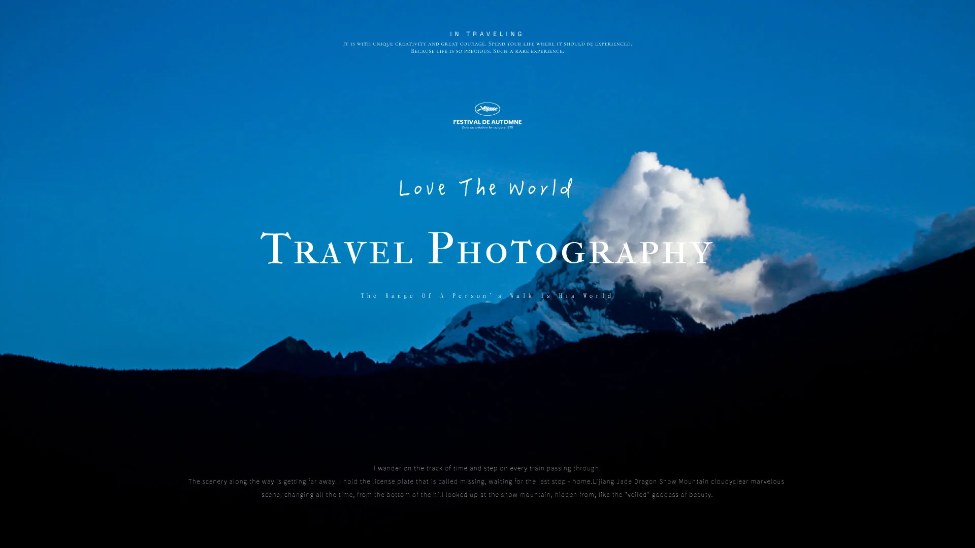 Travel Photography