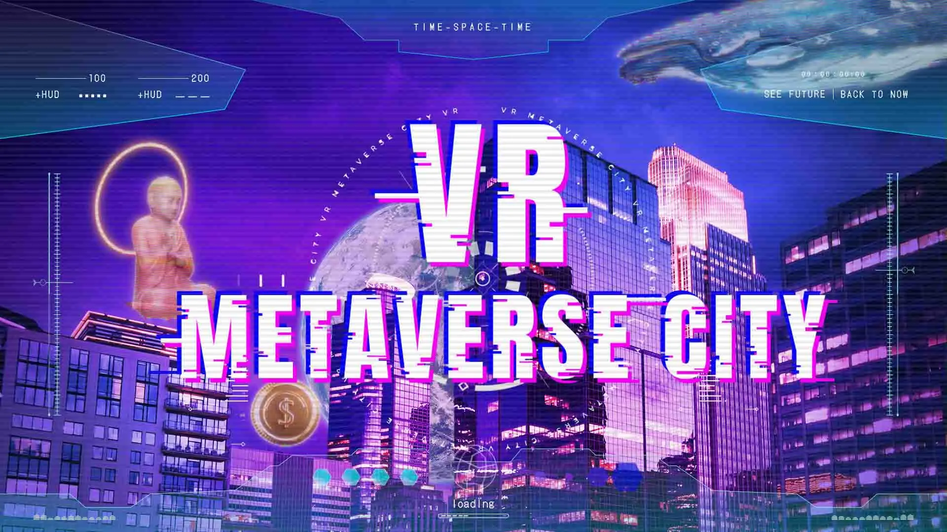 VR Metaverse City