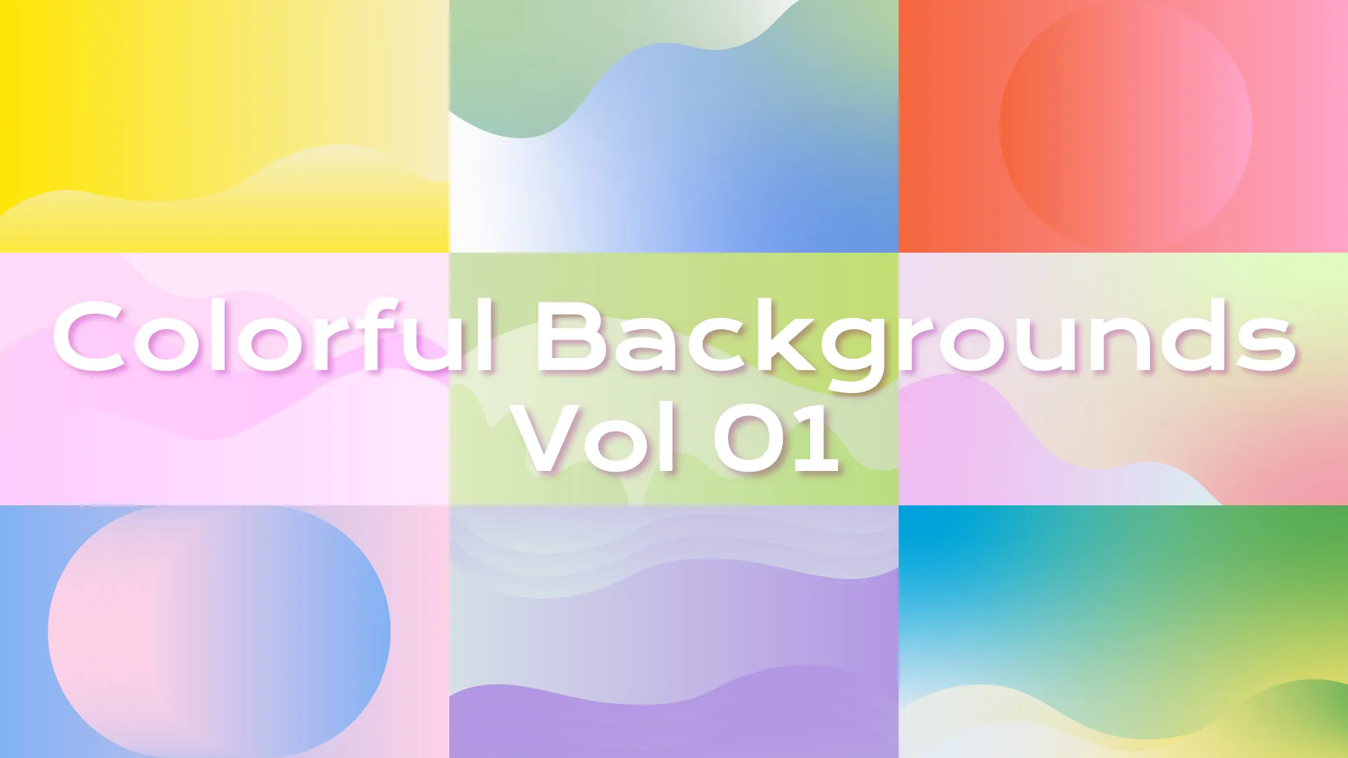 Colorful Backgrounds Vol 01