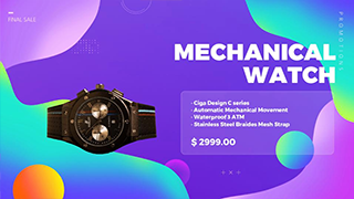 製品動画テンプレート