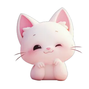 cute kitty sticker