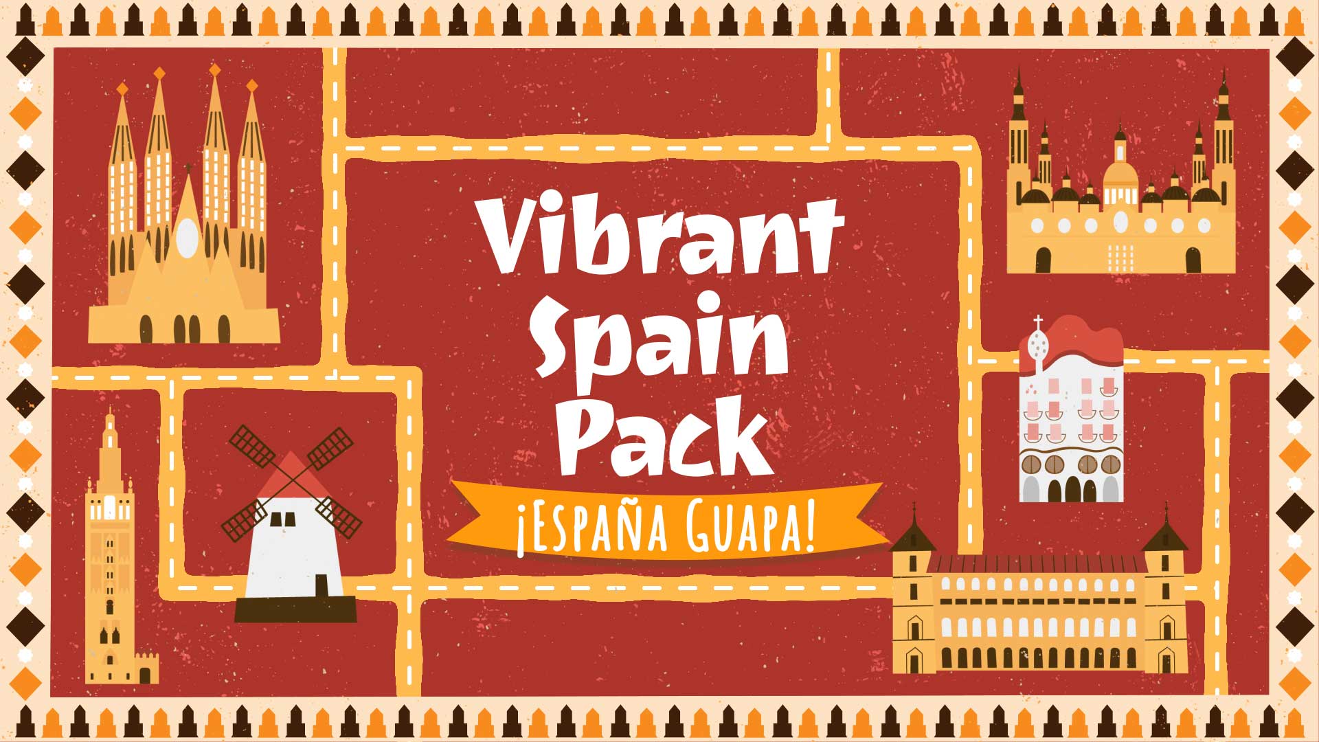 Vibrant Spain Pack