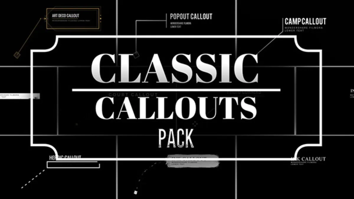 Classic Callouts Pack