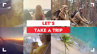 camping gadgets sales video template