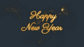 New Year Blessing VFX Title 03