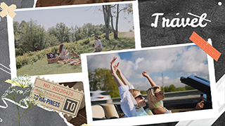 camping gadgets sales video template