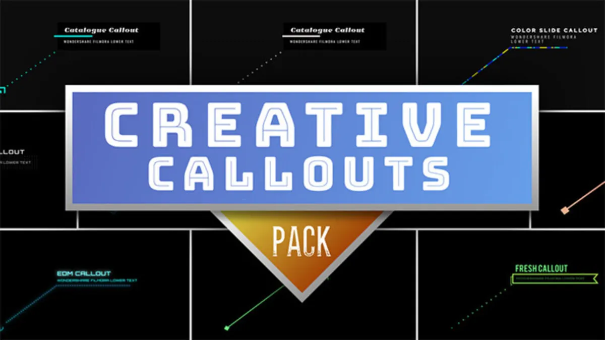 Creative Callouts Pack